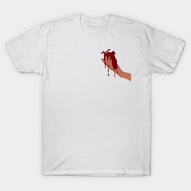 Bloody Heart T-Shirt by kayylpso